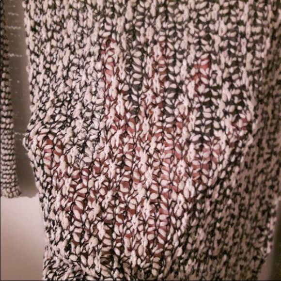 Helmut Lang asymetric combo tape open knit tunic! - Picture 5 of 10